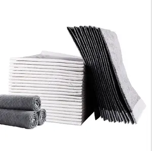 Tapis anti-odeur de <span class=keywords><strong>charbon</strong></span> <span class=keywords><strong>actif</strong></span>, absorbe le bruit des animaux de compagnie, pour chiot, nettoyage de la maison, séchage rapide, tampon d'urine de chiens - Product Image 1