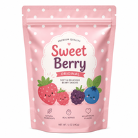Emballage personnalisé en sachet plastique imprimé, sachet refermable de qualité alimentaire, sachet Doypack en Mylar