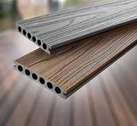 Yacht Dock Extérieur WPC Bois-plastique Composite/Solide Wpc Plancher de terrasse pour ponton en alliage d'aluminium