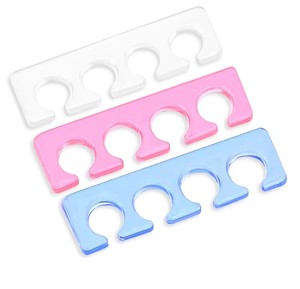 Separador de dedos de gel suave SEBS, Camilla espaciadora, fascitis Plantar, martillo tenso, Corrector de juanetes para pedicura, manicura y uñas - Product Image 1