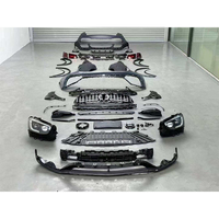 Kit carrosserie GLC63 AMG Facelift 2022 pour Mercedes-Benz GLC 2016-2019 – Nouvelle conversion de pare-chocs et feux en PP apprêté – Rétrofit/Amélioration