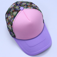 Casquette Trucker en Maille à 5 Panneaux, Style Streetwear, avec Impression en Relief et Corde