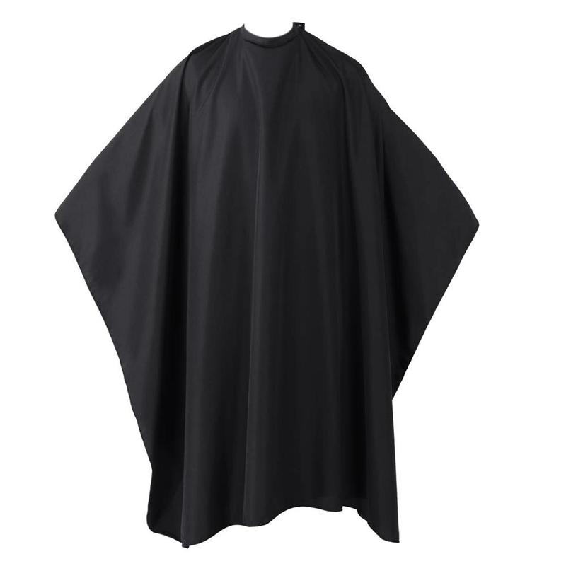 Custom logo Hairdressing Cape Design Black