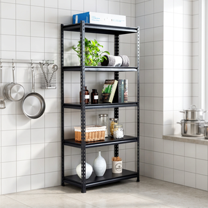 Metal <b>Storage</b> Rack Boltless Shelving Systems Steel Industrial Layered <b>Storage</b> Rack <b>Unit</b> Wooden Partition Load-bearing Style - Product Image 4