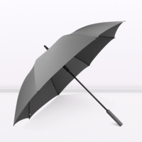Parapluie de pluie surdimensionné à longue tige, résistant aux intempéries, avec armature en fibre de verre et tissu hydrofuge haute densité