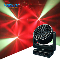Professionelles 37*40W RGBW Bee Eye LED Zoom Wash Moving Head Licht mit Ring 4-in-1 Fokussierung DJ-Equipment für Bühnendekoration