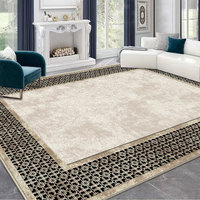 Tapis en fourrure de diamant doré - Tapis de salon de style nordique, tapis de luxe pour canapé et chambre à coucher, résistant à la saleté