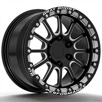 Lux Rep 17X95 17 pouces 6X135 jantes tout-terrain forgées larges bleu vif pour Ford Raptor F150 Rico Cosmic