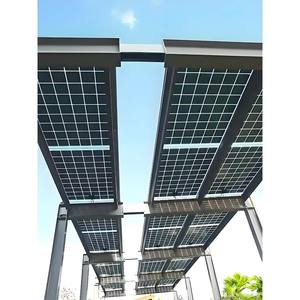 Su misura 200W vetro trasparente pannello solare per la casa verde BIPV efficiente dal punto di vista energetico ed ecologico - Product Image 2