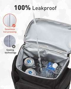 Sac à dos isotherme tactique 30L de qualité militaire - Isolation 600D, 2 livres, maintien de la glace 16H, étanche, multi-poches, fermeture éclair - Product Image 3