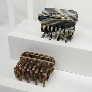 Pinza de Pelo Francesa Mediana Wjia, Estilo Coreano, con Diseño de Tiburón, Teñida, para el Cabello - Product Image 5