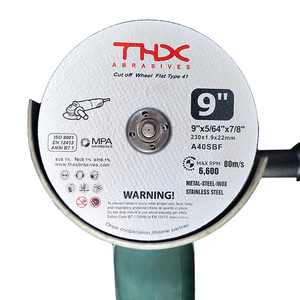 Disque de coupe T41 de 9 pouces 230 Bf a 30 <span class=keywords><strong>s</strong></span> Bf 230 Disque de coupe en fer 230x2.0 Roue de coupe pour acier inoxydable - Product Image 1