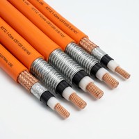 Câble d'alimentation multiconducteur RTTZ 0,6/1 kV, isolé minéral, résistant au feu, avec gaine en cuivre
