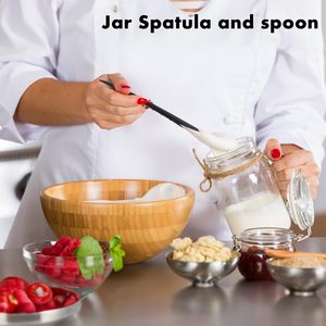 Utensilios de Cocina, Espátula de Silicona de Doble Cabeza para Repostería, para Mantequilla, Pastel, Mini Espátula para Pastel, Cuchara para Salsas de Frutas - Product Image 4