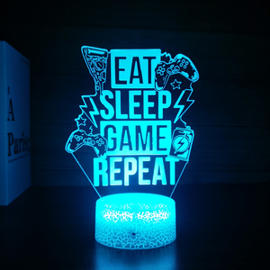 Creative3D LED Game Setup RGB <b>Lights</b> Game Room <b>Lights</b> Decoration USB Powered Nightlight Lamp Bedroom Decoration Christmas <b>Lights</b> - Product Image 3