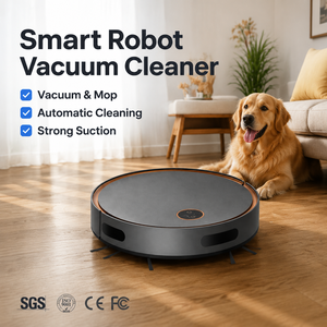 Automatic Robot Vacuum Cleaner and <b>Mop</b> Combo Smart Floor Cleaning Robot for Home Pet Hair Dust Removal Strong Suction OEM ODM Ma - Product Image 1