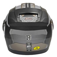 Nouveau casque de moto unisexe rabattable ABS modulaire respirant pour fermeture à dégagement rapide double visière taille libre