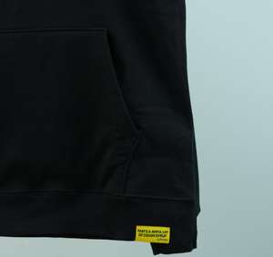 Vêtements pour hommes, sweats à capuche en coton 100% avec impression en relief, streetwear, sweat à capuche personnalisé pour hommes - Product Image 6