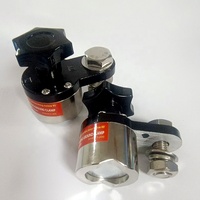 Pince de terre magnétique de soudage commutable 200A/300A/600A avec interrupteur marche/arrêt pour soudeur