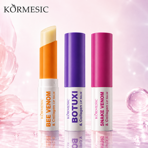 คอร์เมซิค ไพรเวท เลเบล ลิปบาล์มสูตรคอลลาเจนผสมพิษผึ้งและพิษงู 2.7 กรัม ช่วยบำรุงริมฝีปากให้ชุ่มชื้น เงางาม พร้อมวิตามินอี เนื้อบางเบา - Product Image 1