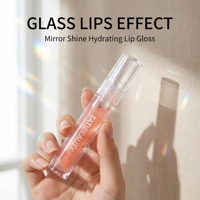 Huile à lèvres hydratante mate avec gloss effet miroir, hydratant pour lèvres sèches, aspect naturel, OEM ODM