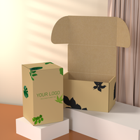 Boîte d'emballage personnalisée pour plantes succulentes, boîte d'expédition en carton pour plantes vivantes, vente en gros, emballage écologique pour plantes