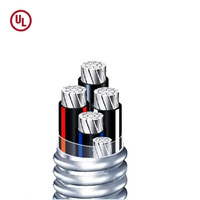 Kabel Mc Berkualitas Tinggi, Penjualan Panas, Ukuran 14/2 14/3 12/3 12/2 10/2, 2 Konduktor, Bersertifikasi Cul, Berlapis Baja Solid, Kabel Bx Ac90 12/2 Untuk Kanada