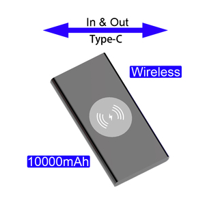 18W 10000mAh Chargeur Sans Fil Banque De Puissance <span class=keywords><strong>Batterie</strong></span> <span class=keywords><strong>Externe</strong></span> Powerbank <span class=keywords><strong>pour</strong></span> <span class=keywords><strong>iphone</strong></span> 8 X XS Max <span class=keywords><strong>XR</strong></span> - Product Image 1