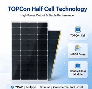 150W High Efficiency Solar Power Panel Custom Size Small <b>Energy</b> PV Module for Europe Commercial Industrial Use - Product Image 1