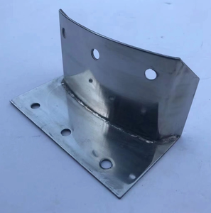 Soporte de montaje de guardabarros a estribera de acero inoxidable para motocicleta con sidecar CJK750, Conector de estribera para sidecar - Product Image 1