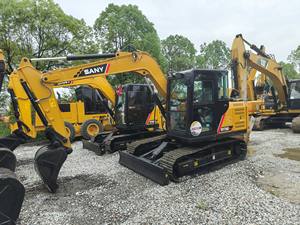 Mini-excavatrice sur chenilles d'occasion Sany SY75C PRO, 7280 kg, matériel industriel d'occasion - Product Image 2