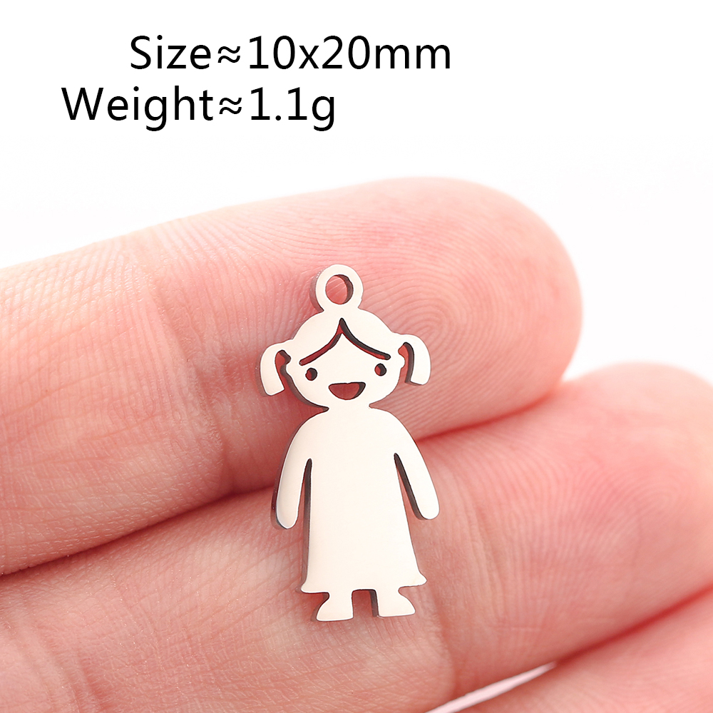Fille de couleur argent DY473-4