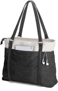 Free Sample Fashion Computer <b>Bag</b> Travel Waterproof <b>Men</b> Women Daily <b>Laptop</b> <b>Bag</b> Briefcase with Shoulder Strap - Product Image 5