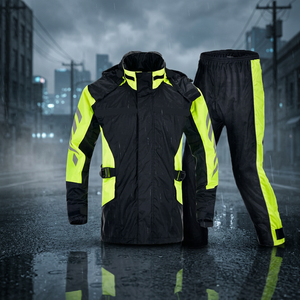 Traje de Carreras de Invierno de Cuero con Estampado Digital Unisex para Adultos, Profesional para Karting, Impermeable, Transpirable, Cortavientos, Manga Larga - Product Image 2