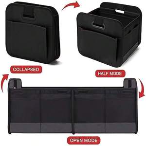 Cajas de Almacenamiento Plegables de Gran Capacidad para Automóviles, de Tela Oxford, con Organizador Lateral para Asientos, Personalizables al por Mayor - Product Image 5