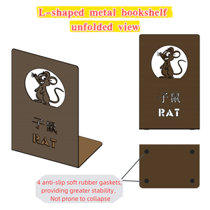 Rata <span class=keywords><strong>de</strong></span> los doce signos del zodiaco chino <span class=keywords><strong>libro</strong></span> Clip sujetalibros resistente 1,2mm <span class=keywords><strong>de</strong></span> espesor en forma <span class=keywords><strong>de</strong></span> L soporte <span class=keywords><strong>de</strong></span> <span class=keywords><strong>libro</strong></span> <span class=keywords><strong>de</strong></span> Metal soporte <span class=keywords><strong>de</strong></span> <span class=keywords><strong>libro</strong></span> sujetalibros <span class=keywords><strong>de</strong></span> Metal - Product Image 3