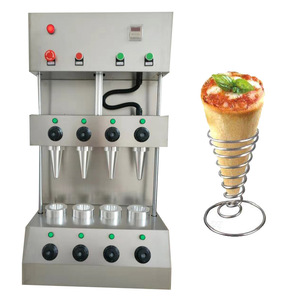 Machine à pizza conique de table électrique avec 4 moules pour café - Product Image 1