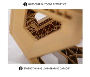 Wholesale Outdoor Portable <b>Folding</b> <b>Stool</b> Plastic Camping Seat High Load Bearing Small Chair Fishing Beach Picnic - Product Image 5