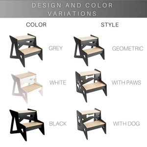 Taburete de madera Montessori de 2 pasos para niños para dormitorio, cama, jardín de infantes, escuela y granja - Product Image 6