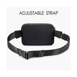 Sac banane avec sangle réglable, grande capacité, pour plusieurs occasions, pour filles, garçons, adolescents, en voyage, randonnée, cyclisme, concerts - Product Image 3