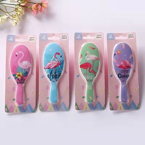 Brosse à cheveux pour bébé de 13 cm, motif de dessin animé, <span class=keywords><strong>licorne</strong></span>, sirène, peignes à cheveux pour enfants - Product Image 3