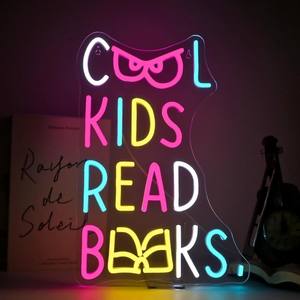 Enseigne au néon personnalisée style moderne/vintage/minimaliste/écriture/forme lumière LED art mural au néon avec chaînes/clous - Product Image 1