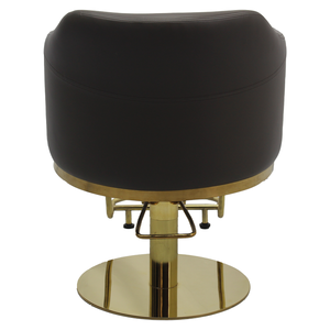 Chaises de coiffure <span class=keywords><strong>Miaosen</strong></span>, pompe hydraulique violette, salon de beauté, coupe, coiffage, barbier, en or - Product Image 4