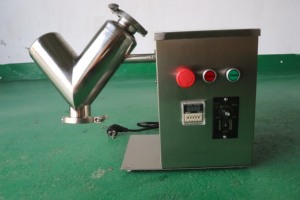 Lab Scale V Type Powder Mixer Machine 2L Stainless Steel For Spice Seasoning <b>Coffee</b> <b>Protein</b> - Product Image 3