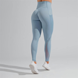 Custom <strong>Tummy</strong> <strong>Control</strong> Yoga Pants V Shape Fitness Push up Tight Gym Wear <strong>Uk</strong> Sizes Workout <strong>Leggings</strong> for Women - Product Image 2