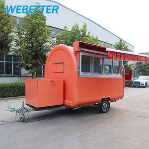 WEBETTER street mini <span class=keywords><strong>remorque</strong></span> alimentaire mobile petit chariot <span class=keywords><strong>de</strong></span> restauration rapide mobile pour café et glace à vendre - Product Image 4