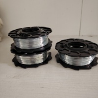 Bobines de fil de fer galvanisé simple WL898WL400.8mm 0.8mm 100m de long pour attacheuse de barres d'armature