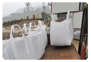 Palette souple <span class=keywords><strong>de</strong></span> qualité alimentaire <span class=keywords><strong>de</strong></span> 1-3 tonnes sac suspendu grand sac respirant avec fond plat pour la production <span class=keywords><strong>de</strong></span> ciment en plastique - Product Image 6