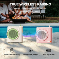 Enceinte Karaoké Portable pour Utilisation Extérieure, Compatible Bluetooth/TF/FM/USB, Puissance de Sortie 5-10W, Prête pour les Fêtes et le Home Cinéma