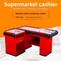 Comptoir de caisse multifonctionnel en gros de Chine pour les magasins de puériculture, les magasins de proximité, les supermarchés et les petits comptoirs de caisse